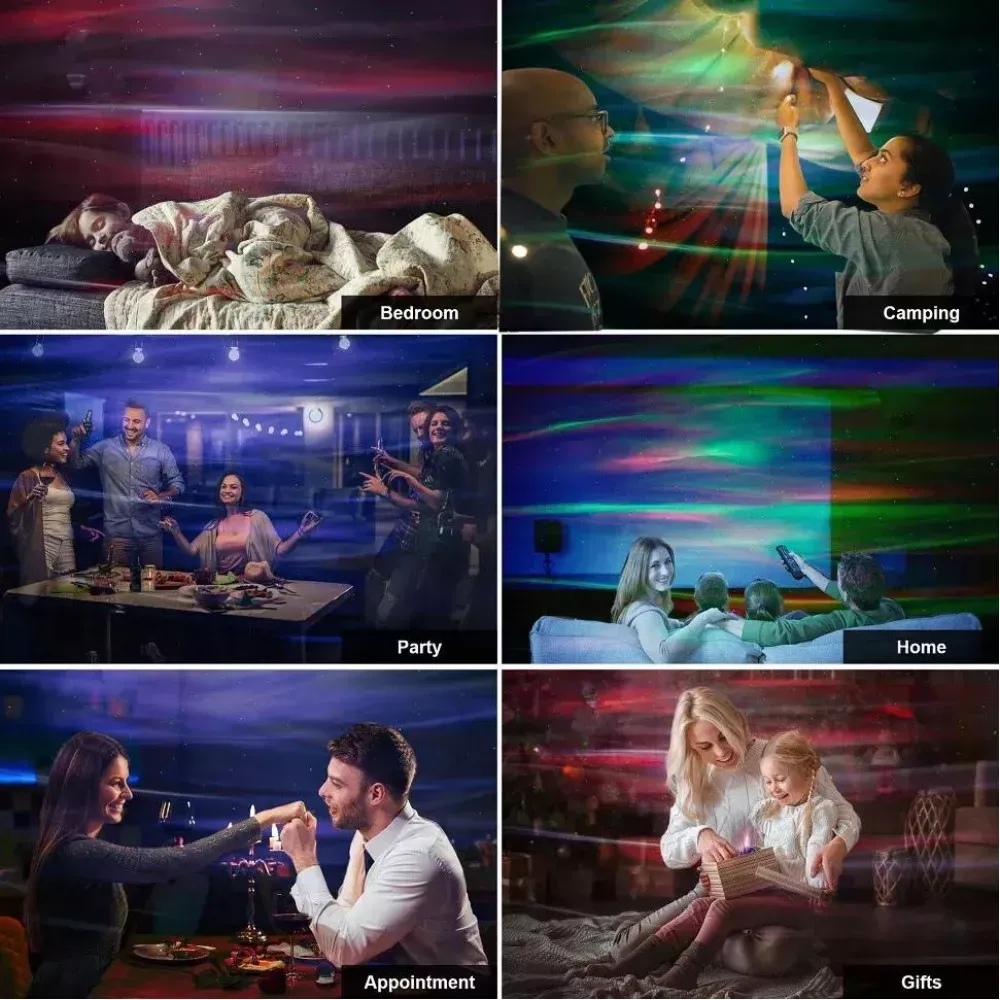 Ночной светильник-проектор - Galaxy Q6 - фото 9