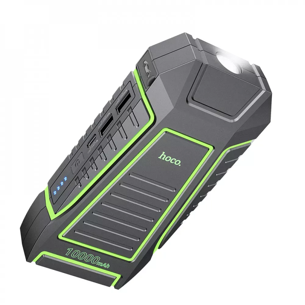 Spring car emergency start-up power bank Hoco QS1 — фото 4