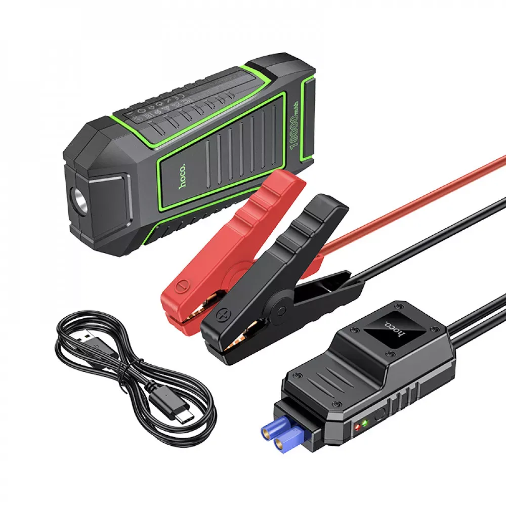 Spring car emergency start-up power bank Hoco QS1 — фото 5