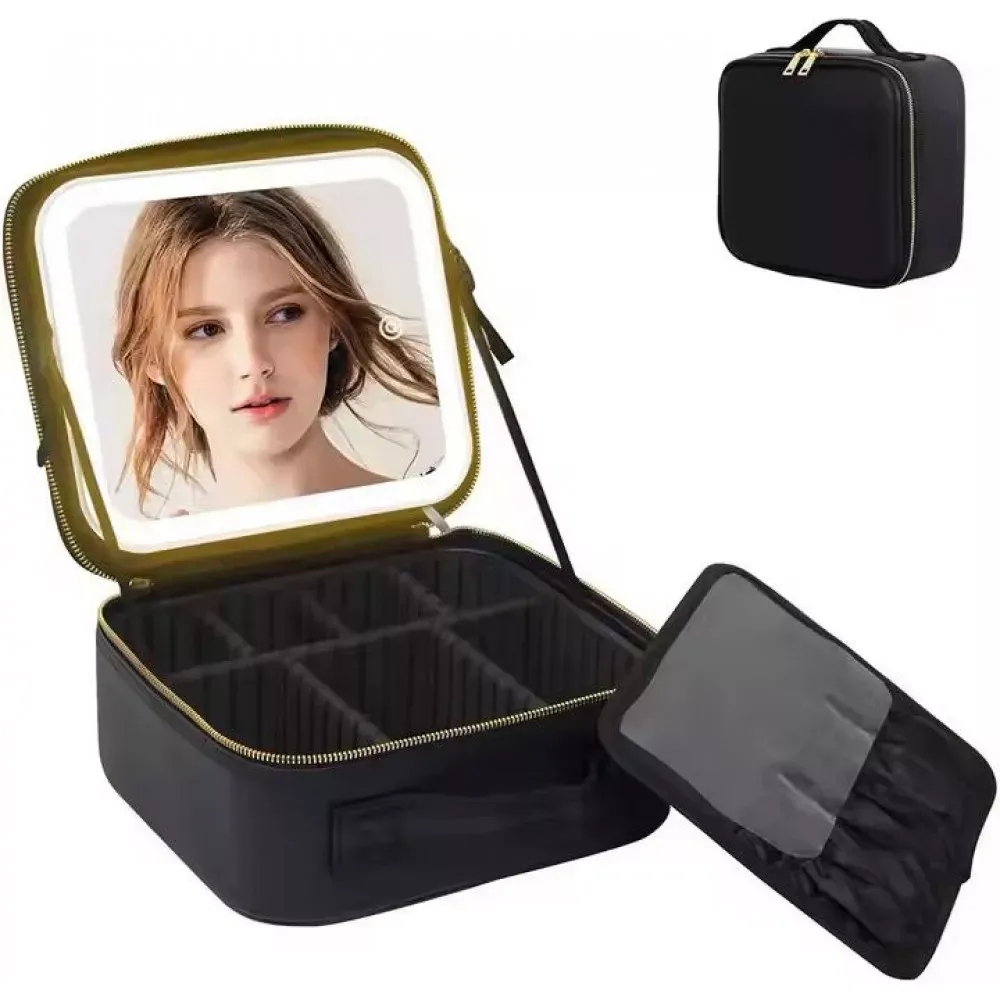 Зеркало с LED подсветкой Cosmetic bag — фото 3