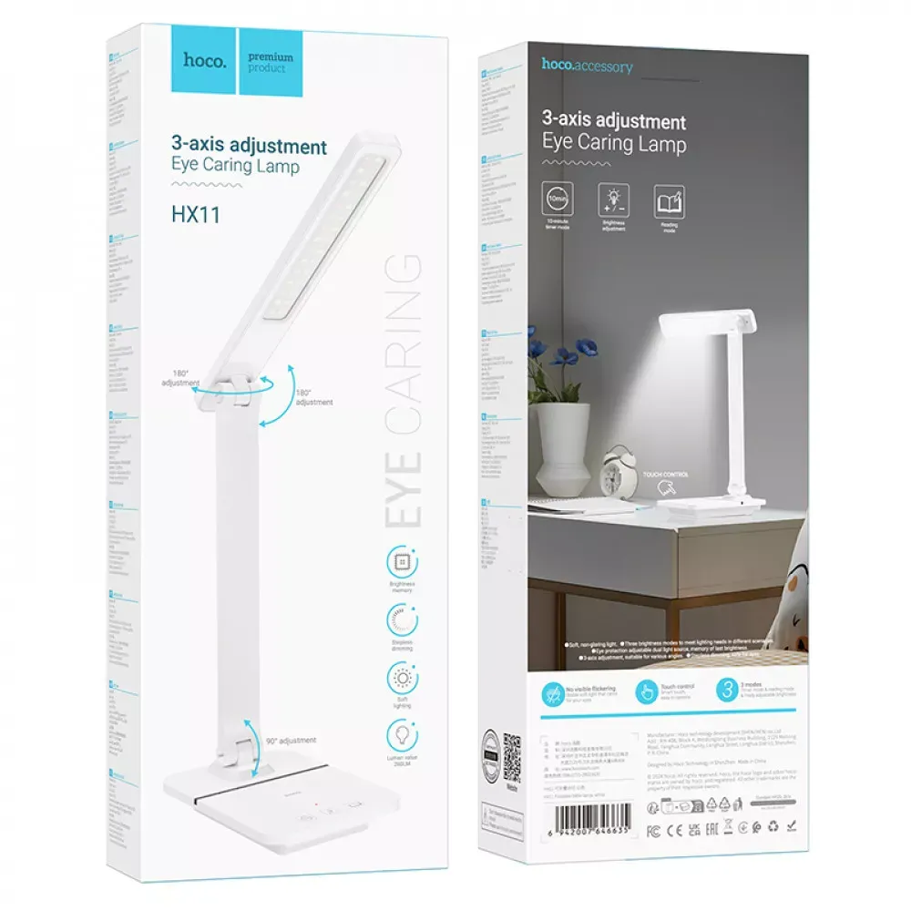Настольный светильник Hoco HX11 - фото 3