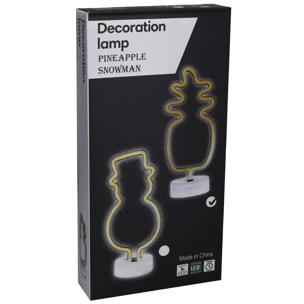 Ночной светильник Neon Lamp series — Pineapple - фото 3