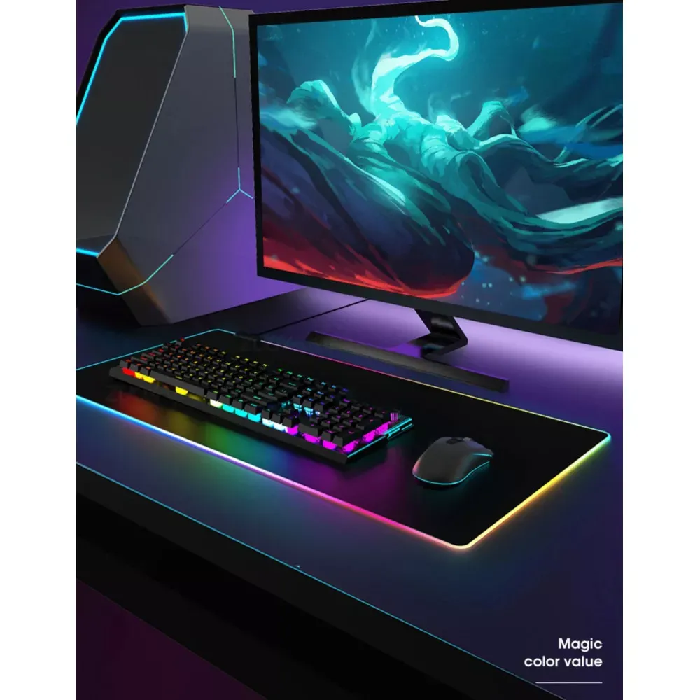 Килимок для миші 30*80 LED Frame - фото 3