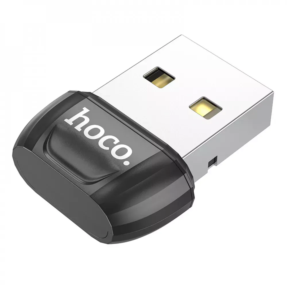 Bluetooth Adapter USB 5.0 Hoco UA18 — Black — Hoco