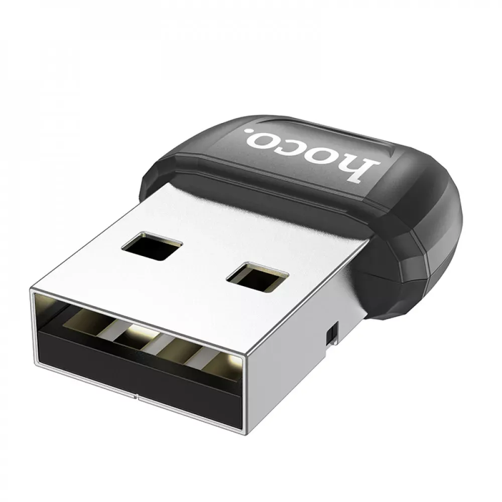 Bluetooth Adapter USB 5.0 Hoco UA18 — Black - фото 4