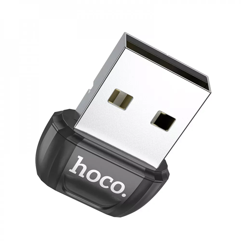 Bluetooth Adapter USB 5.0 Hoco UA18 — Black - фото 5