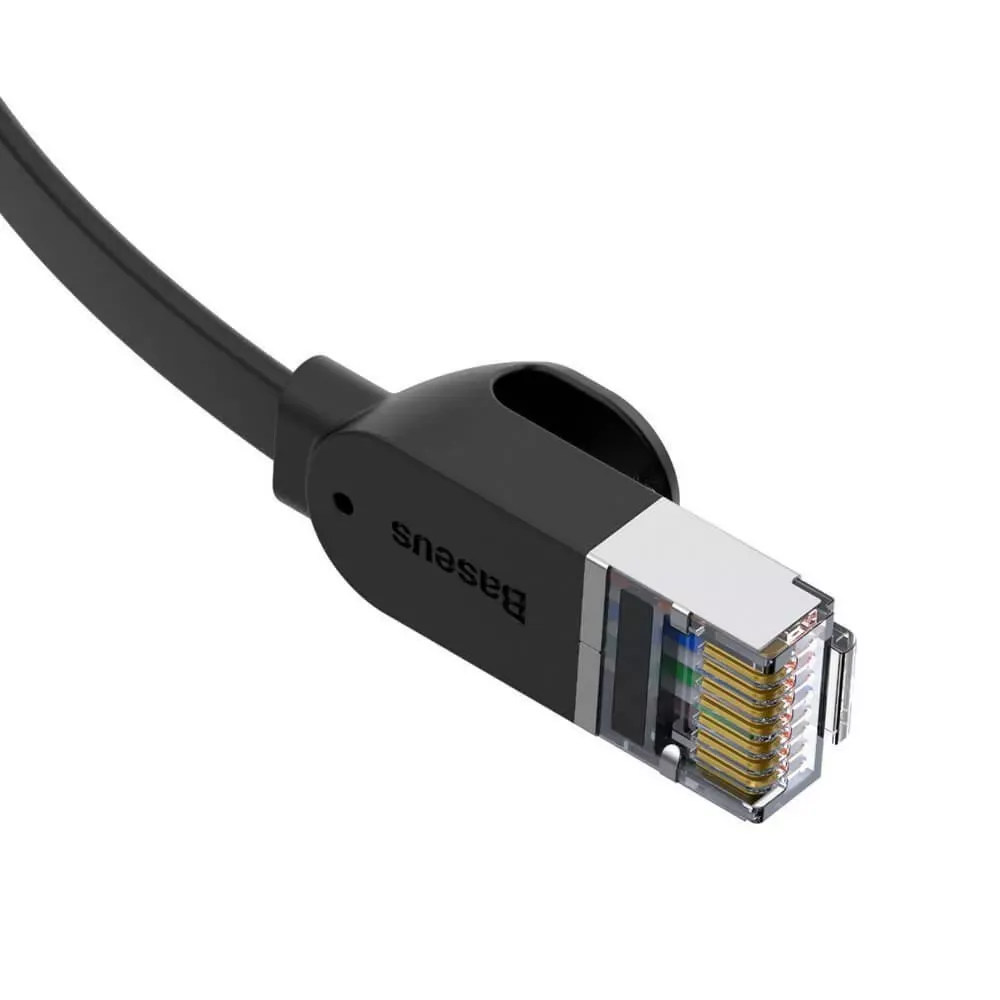 Six types of RJ45 Gigabit network cable 3m Baseus high Speed Black — PCWL-C01 Black — фото 5