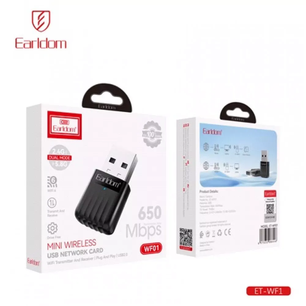 USB WiFi Wireless Adapter — Earldom ET-WF01 - фото 3