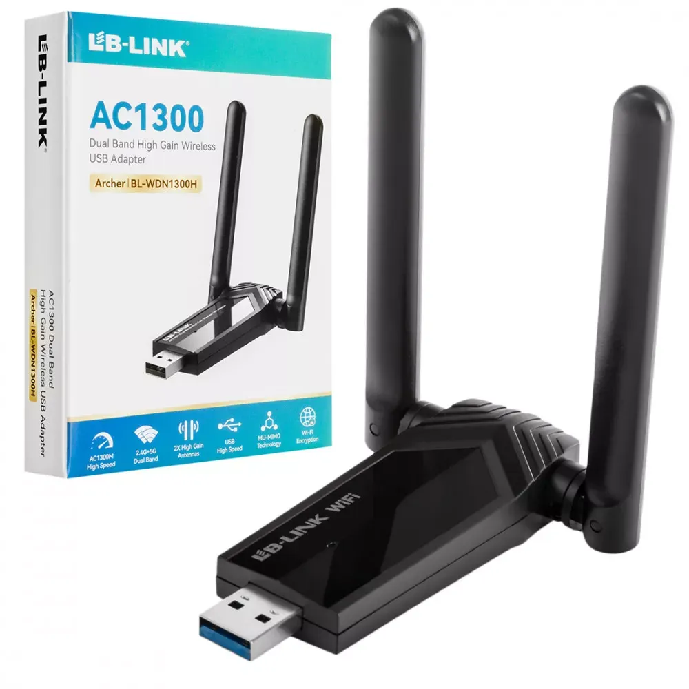 USB WiFi Wireless Adapter — LB-Link AC1300 - фото 3
