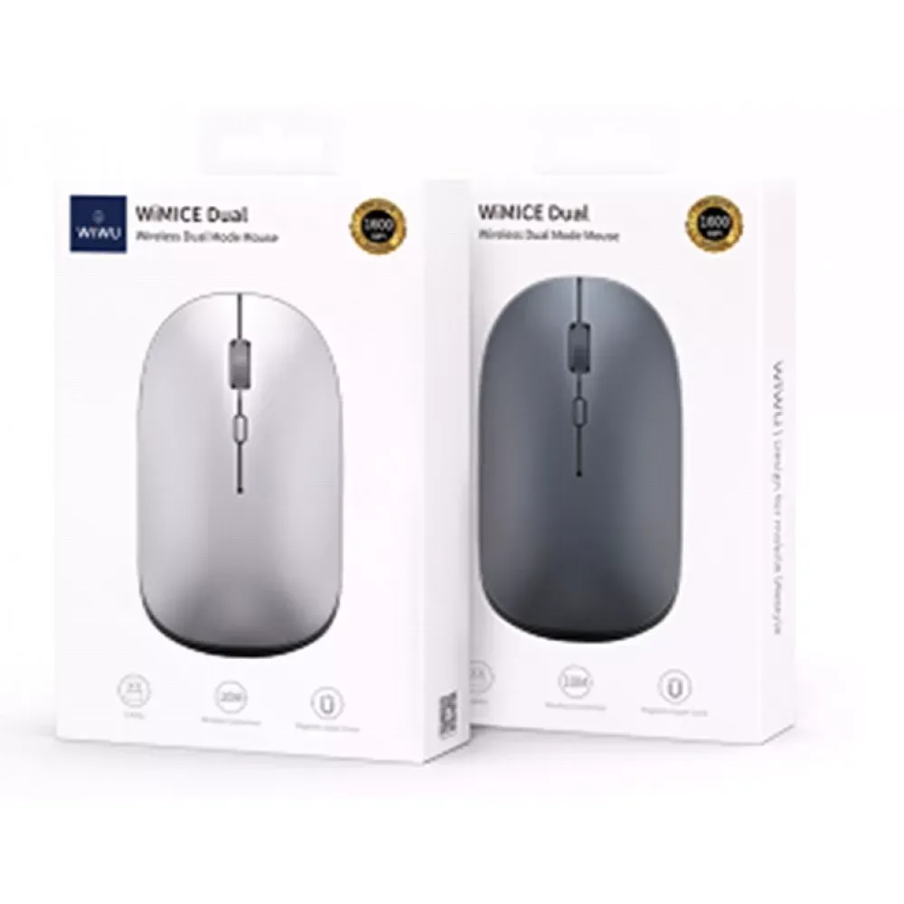 Бездротова миша — WiWU WM104 — Silver - фото 3