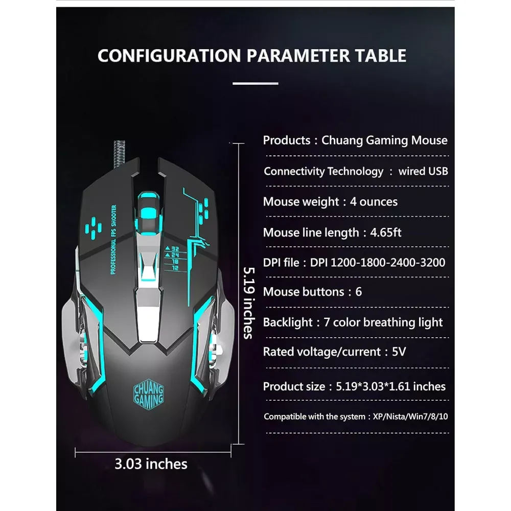 Дротова миша — G503 - фото 5