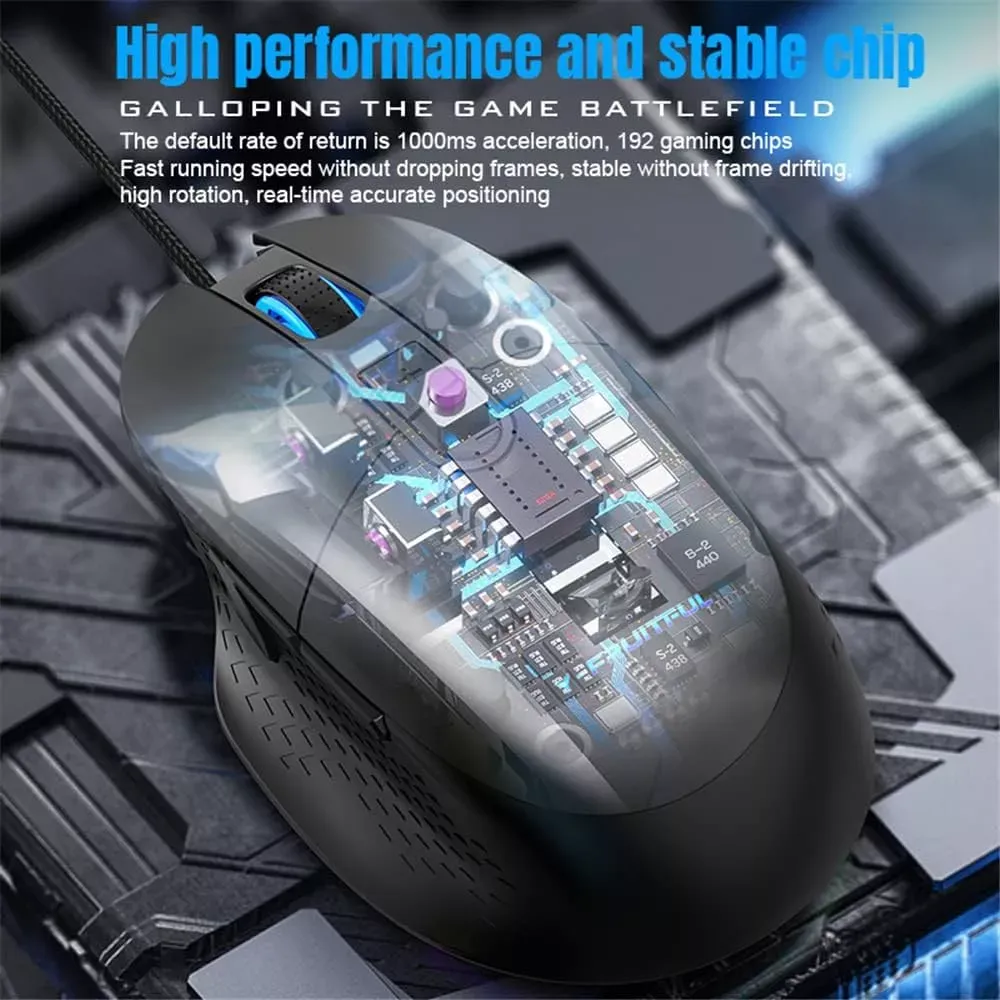 Дротова миша — M63 RGB - фото 9