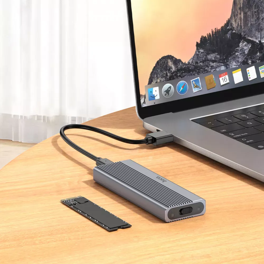 Зовнішня кишеня для M2 SSD - Hoco HB47 - фото 8