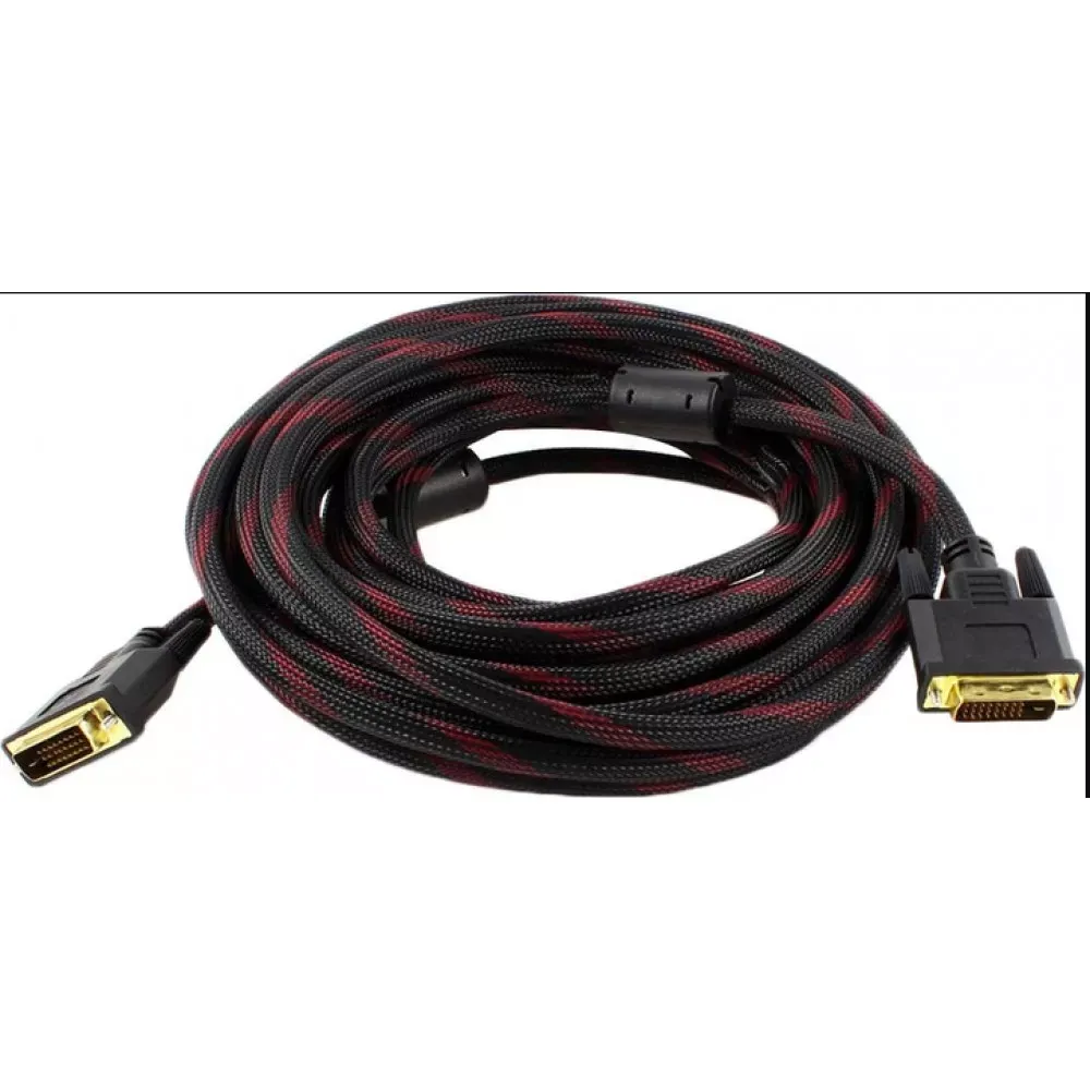 Кабель DVI (M) - DVI (M)  3m  Black&Red — Различные