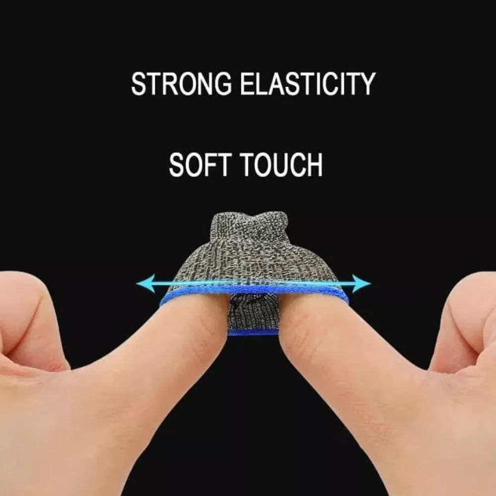 Напальчники для игры на телефоне Phantom Finger Cots — Black — фото 5