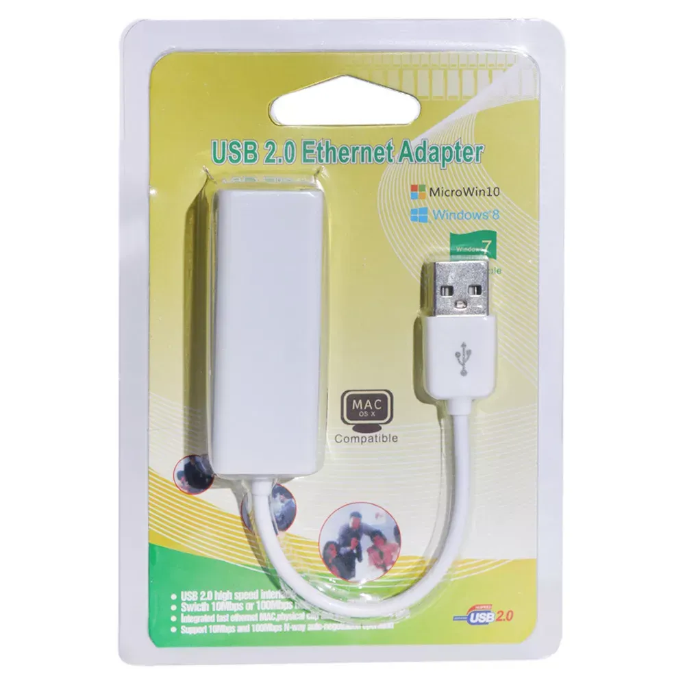 USB Ethernet Adapter 10/100 Mbps QTS1081B - фото 3