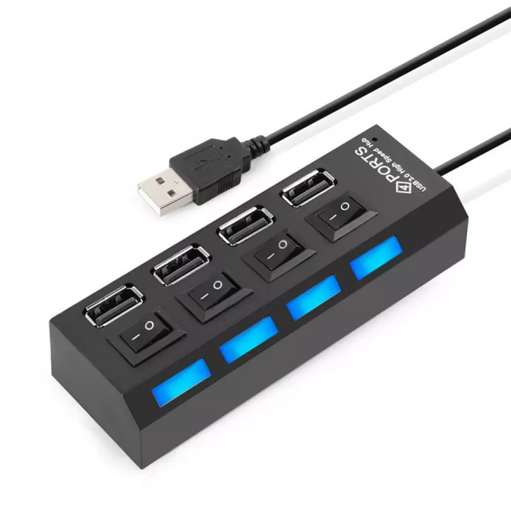 USB HUB Power Button ; USB 2.0 To 4 USB — Различные