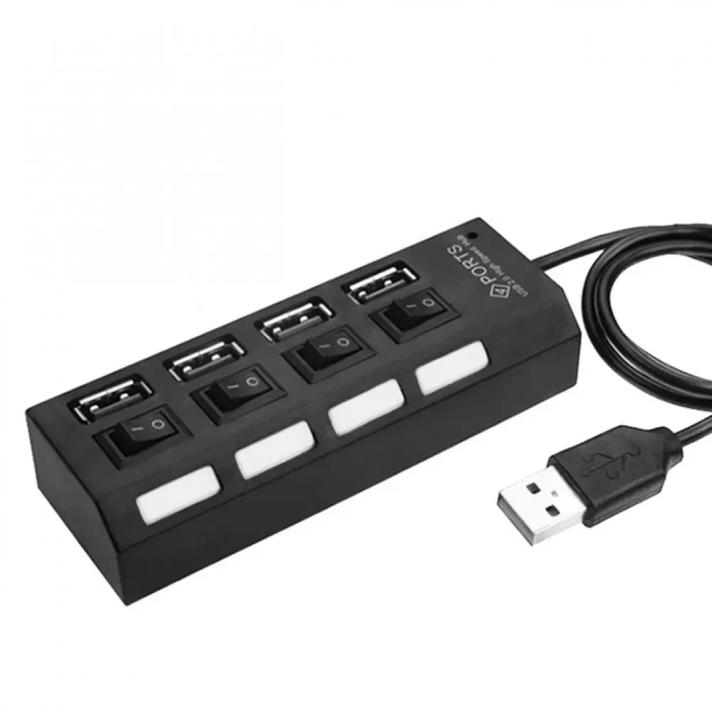 USB HUB Power Button ; USB 2.0 To 4 USB - фото 6