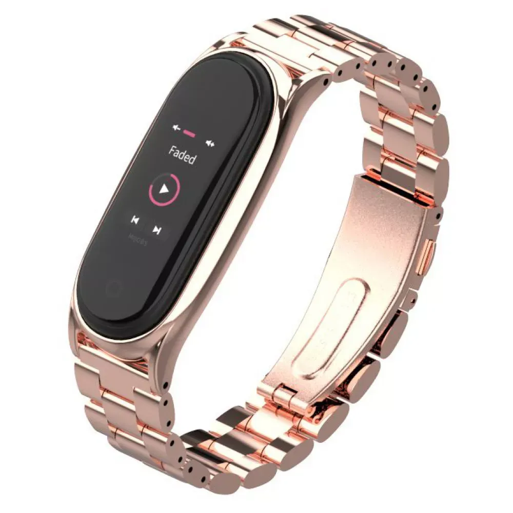 Ремінець Bead Design Xiaomi Mi Band 5 6 — Gold — Различные Xiaomi Mi Band 5, Xiaomi Mi Band 6