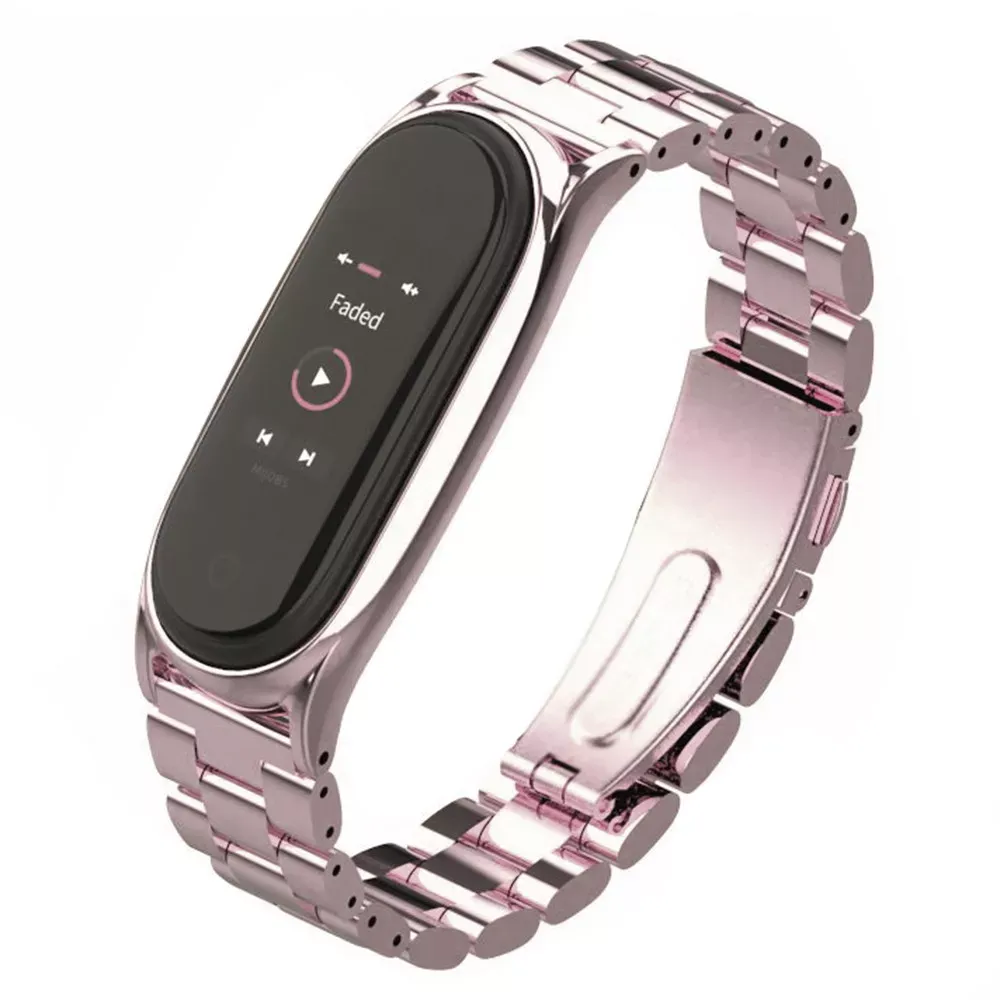 Ремінець Bead Design Xiaomi Mi Band 5 6 — Rose Gold — Различные Xiaomi Mi Band 5, Xiaomi Mi Band 6