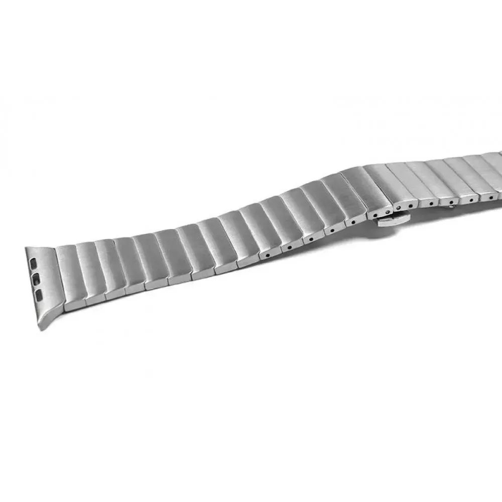 Ремінець Butterfly Steel — Apple Watch 42 mm | 44 mm | 45 mm | 49 mm Silver — фото 3