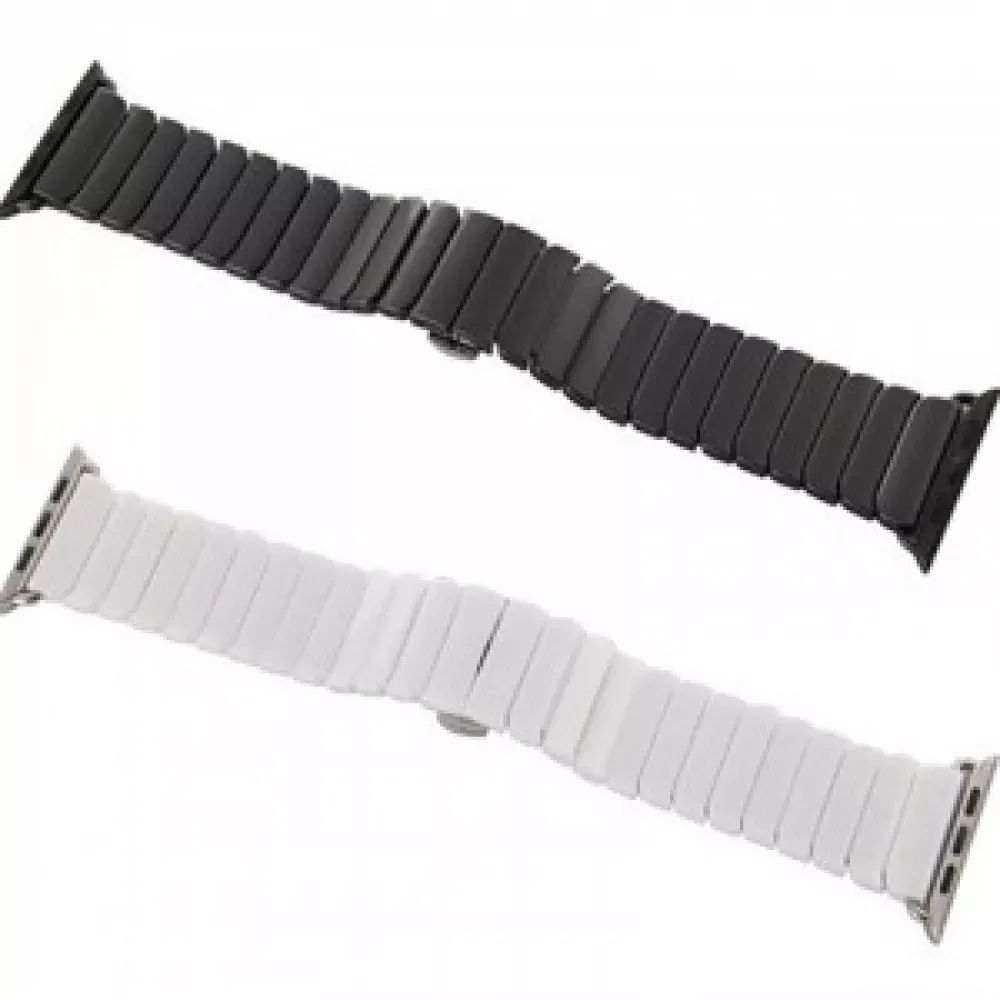 Ремінець Ceramic Bead Design — Універсальний 22 mm — White - фото 4