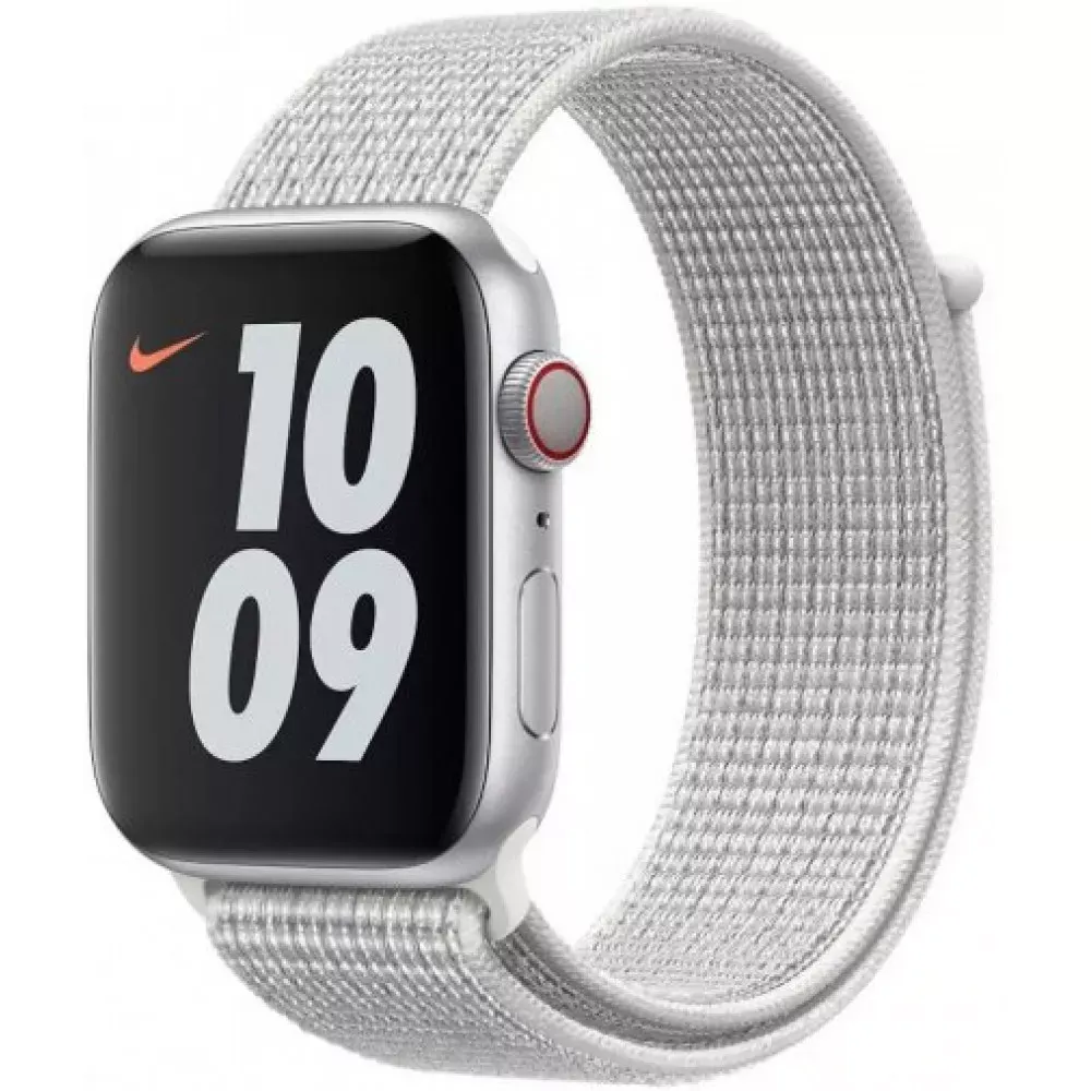 Ремінець Nylon Loop Apple Watch 42 mm 44 mm 45 mm 49 mm — Black & Blue — фото 7