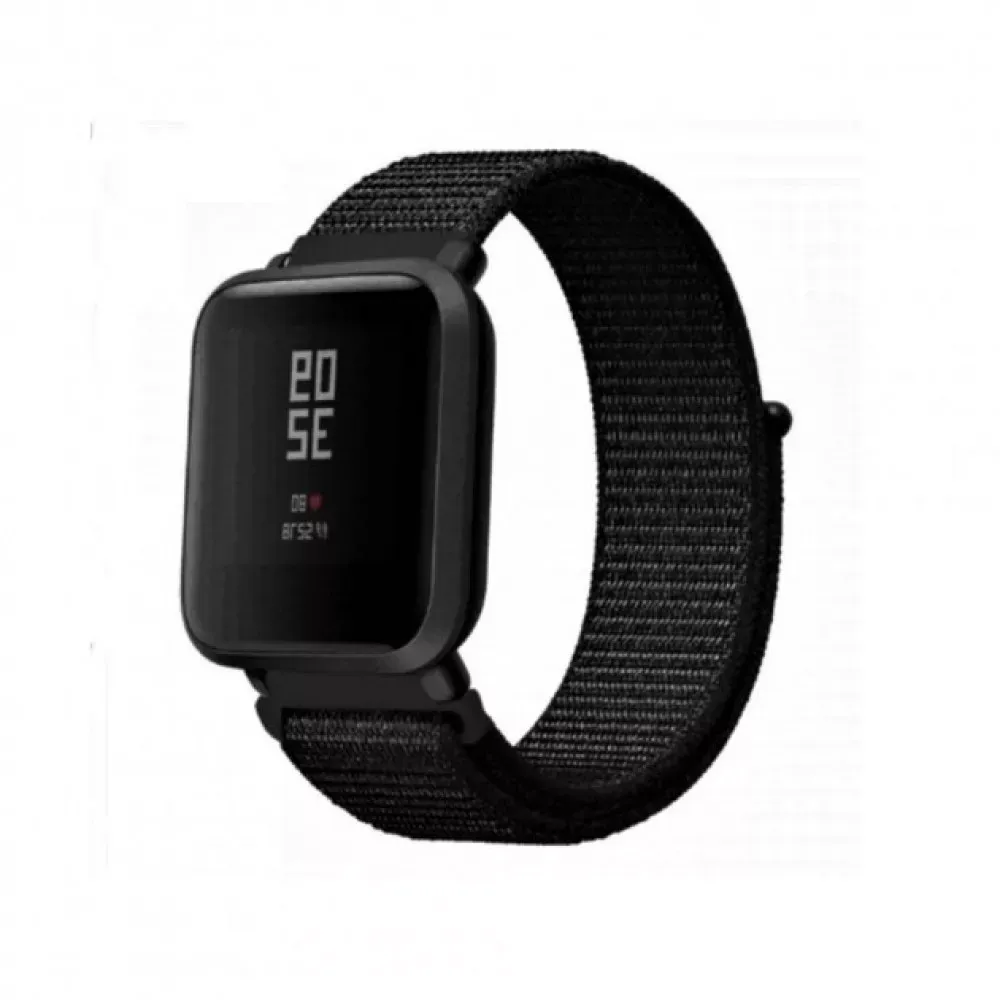 Ремінець Nylon Loop — Універсальний 20 mm — Black - фото 4