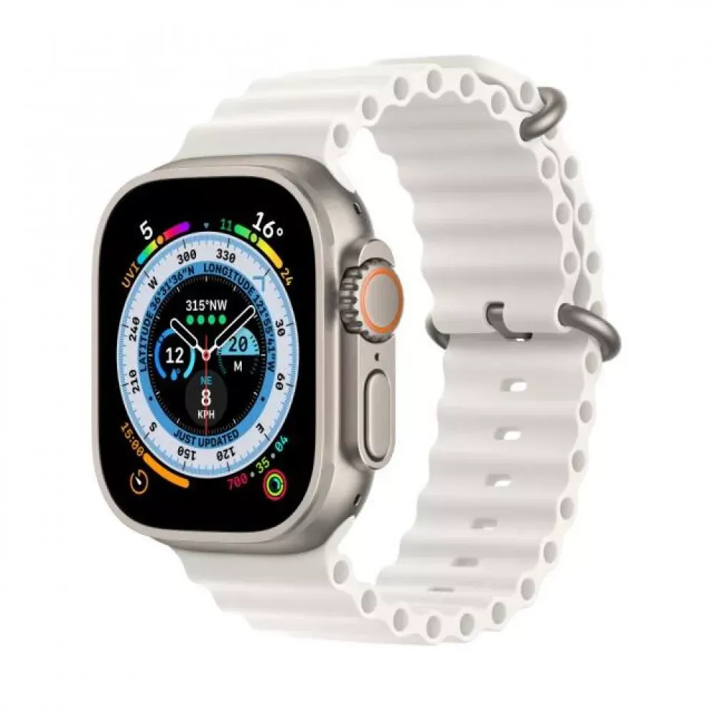 Ремінець Ocean Band Design Apple Watch 38 mm 40 mm 41 mm — Antique White — фото 4