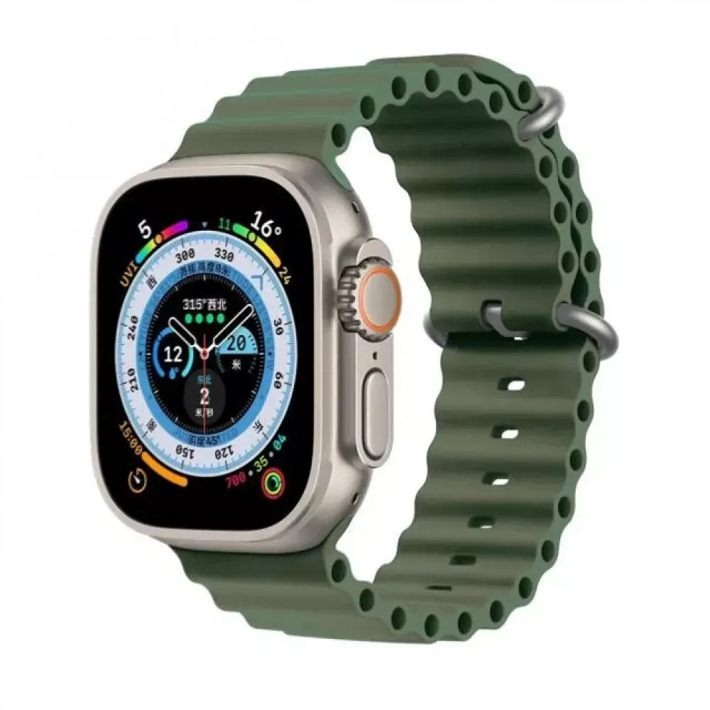 Ремінець Ocean Band Design Apple Watch 38 mm 40 mm 41 mm — Pistachio