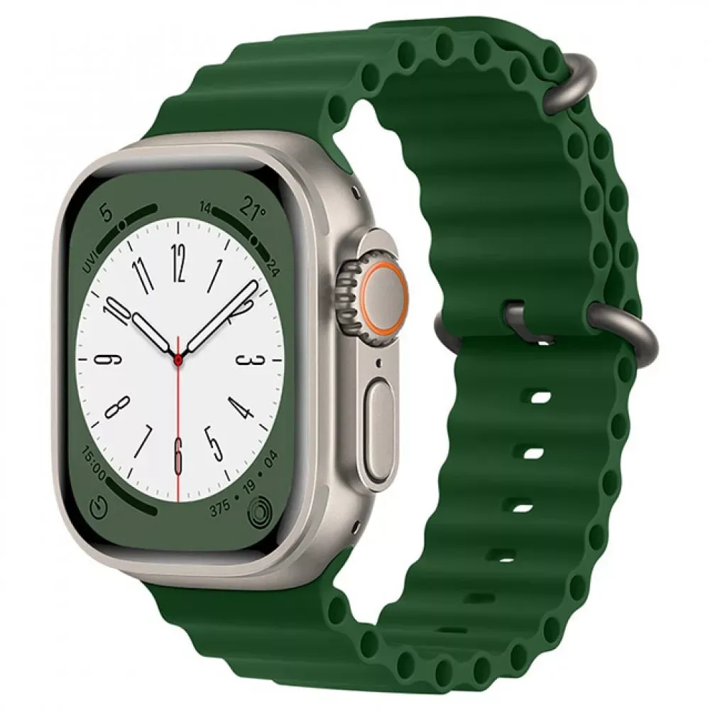 Ремінець Ocean Band Design Apple Watch 38 mm 40 mm 41 mm — Pistachio — фото 4