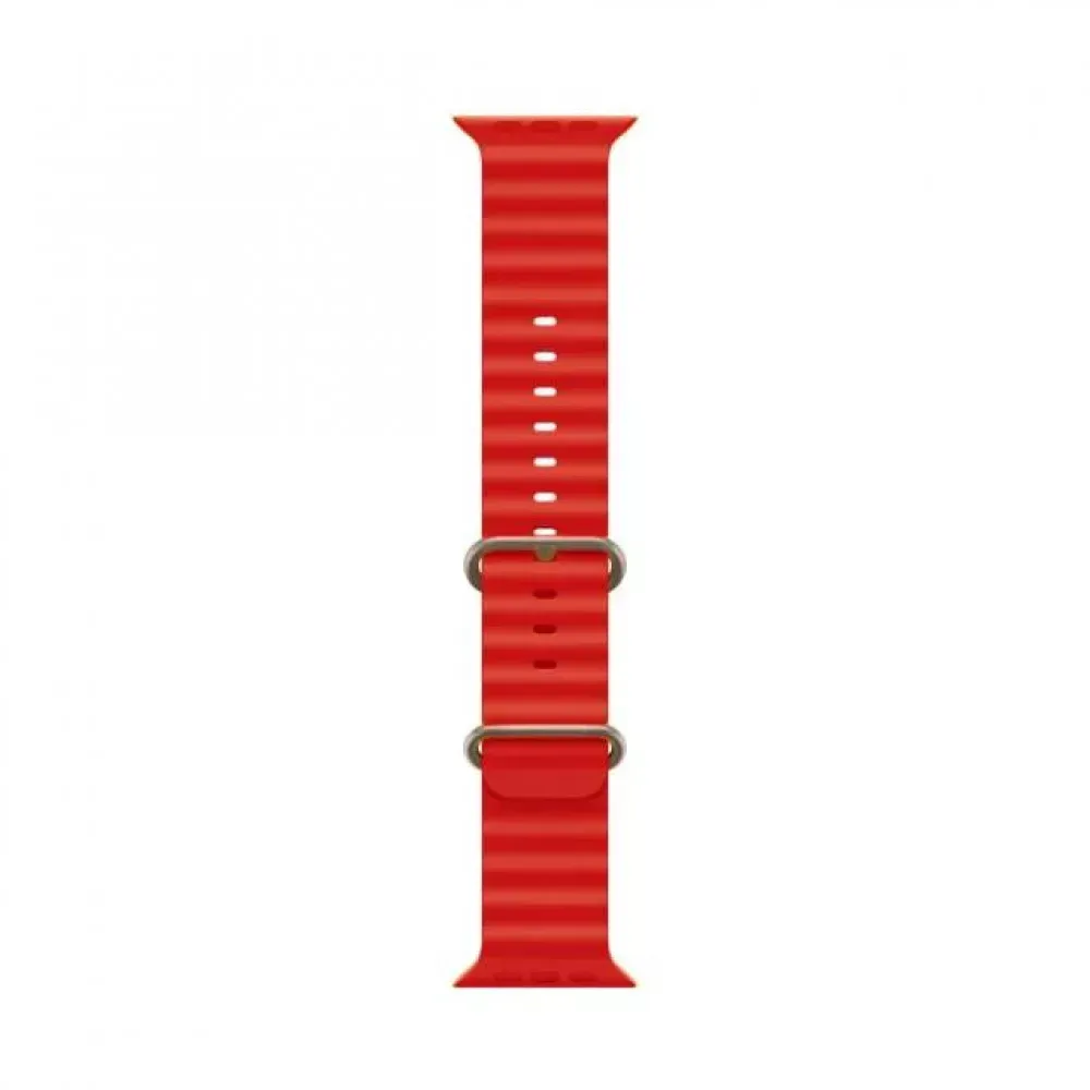 Ремінець Ocean Band Design Apple Watch 38 mm 40 mm 41 mm — Wine Red — фото 4