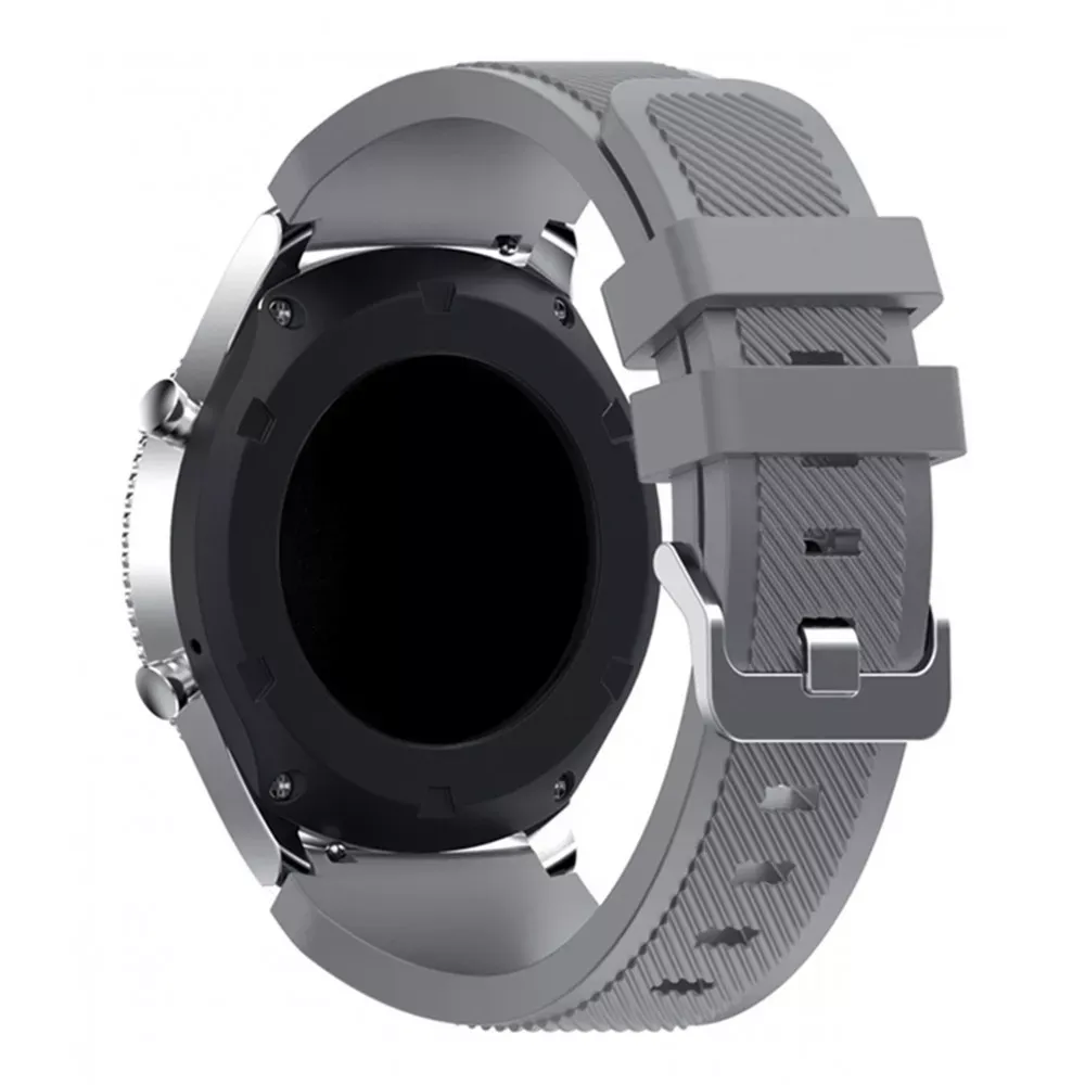 Ремінець Silicone Band Універсальний 22 mm — Gray