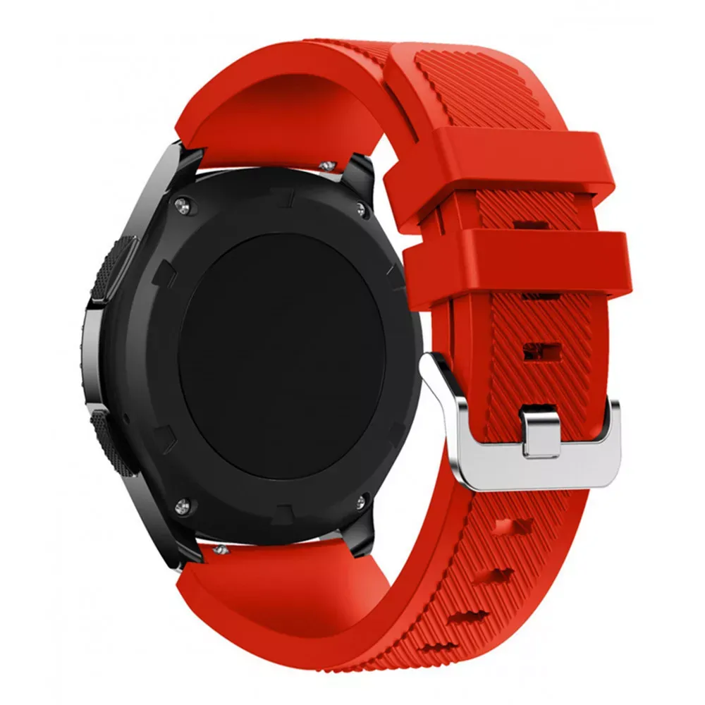 Ремінець Silicone Band Універсальний 22 mm — Red — Различные