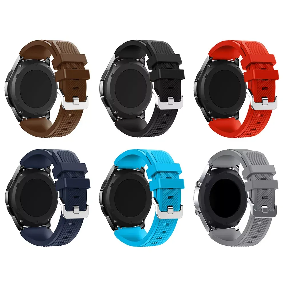 Ремінець Silicone Band Універсальний 22 mm — White — фото 4