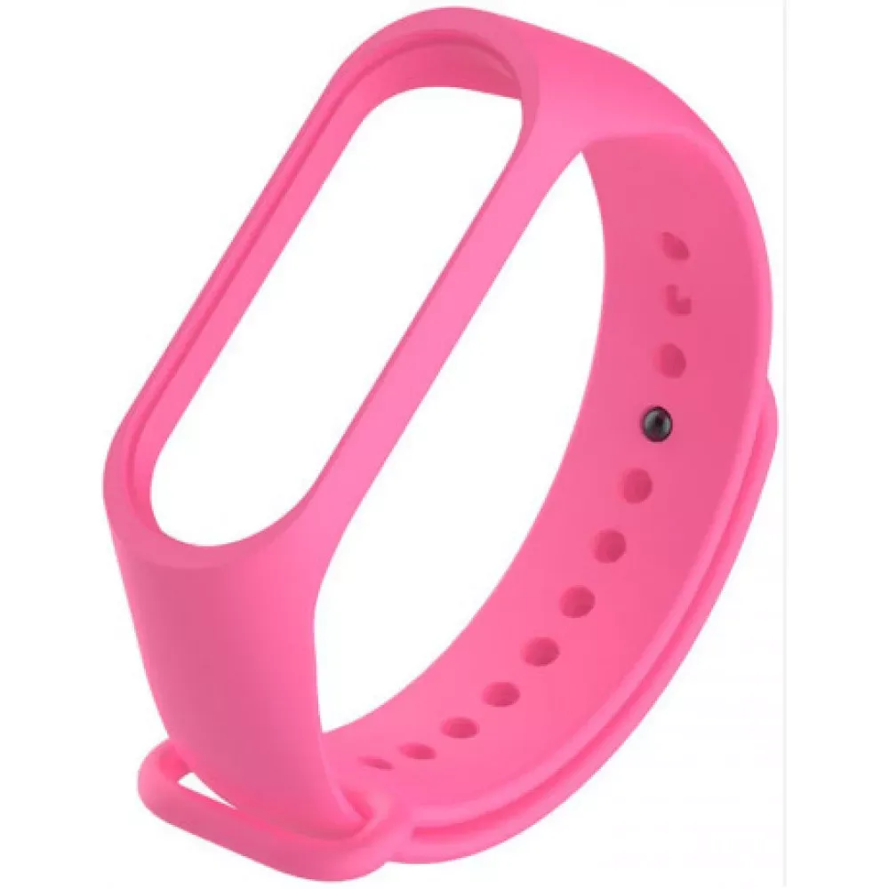 Ремінець Silicone Sport Band Xiaomi Mi Band 3 ; 4 — Pink — Различные Xiaomi Mi Band 3, Xiaomi Mi Band 4