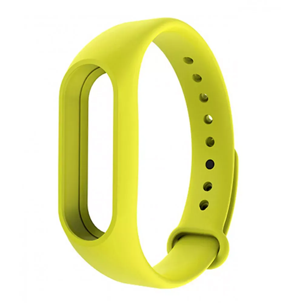 Ремінець Silicone Sport Band Xiaomi Mi Band 3 ; 4 — Yellow — Различные Xiaomi Mi Band 3, Xiaomi Mi Band 4
