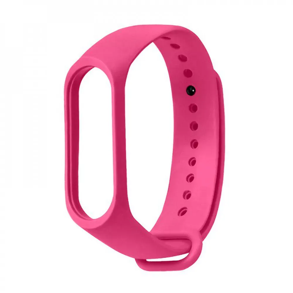 Ремінець Silicone Sport Band Xiaomi Mi Band 5 6 7 — Dark Red - фото 11