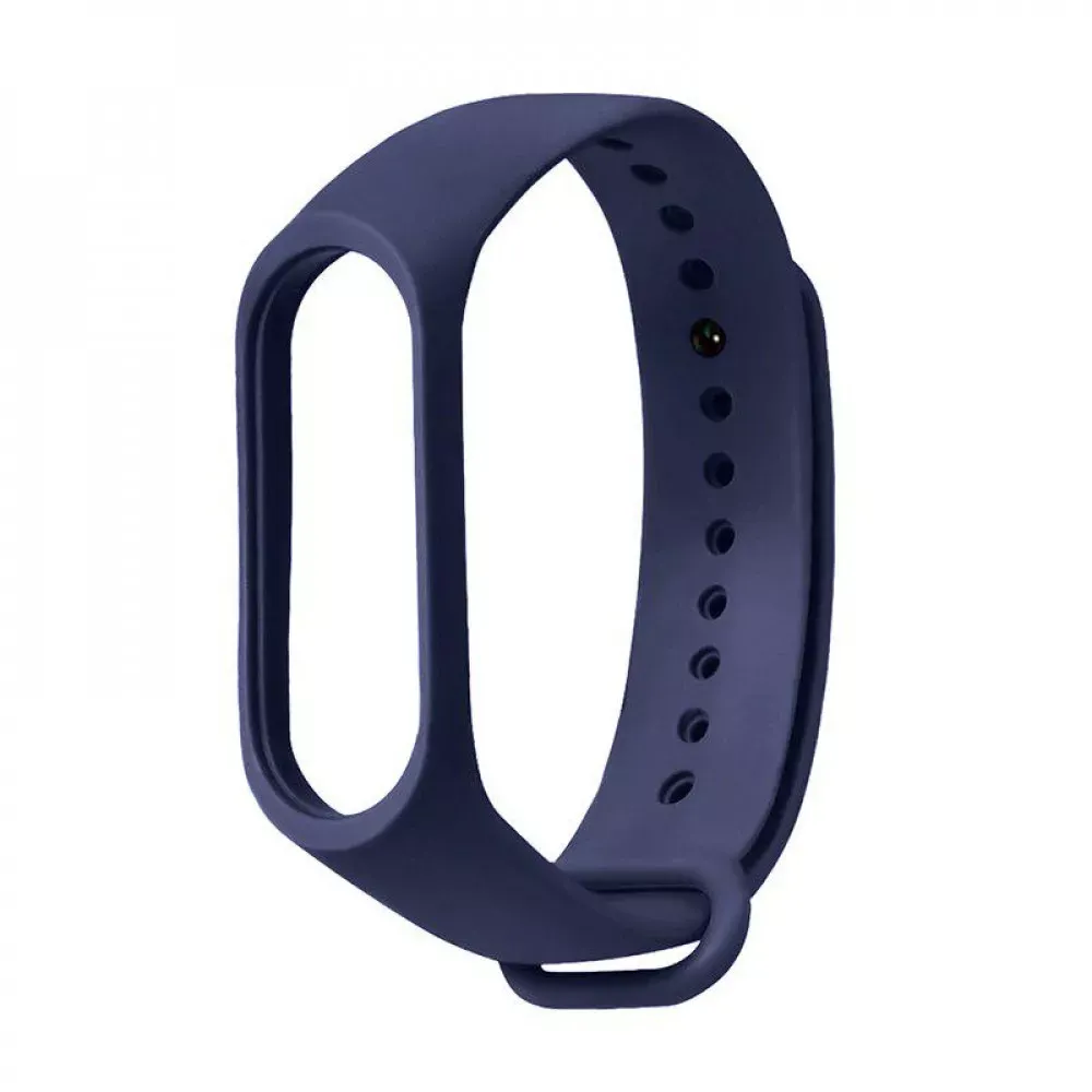 Ремінець Silicone Sport Band Xiaomi Mi Band 5 6 7 — Midnight Blue — Различные Xiaomi Mi Band 5, Xiaomi Mi Band 6, Xiaomi Mi Band 7