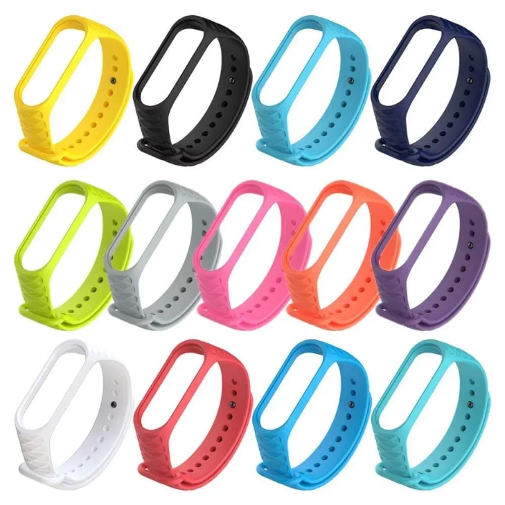 Ремінець Silicone Sport Band Xiaomi Mi Band 5 6 7 — Midnight Blue — фото 3
