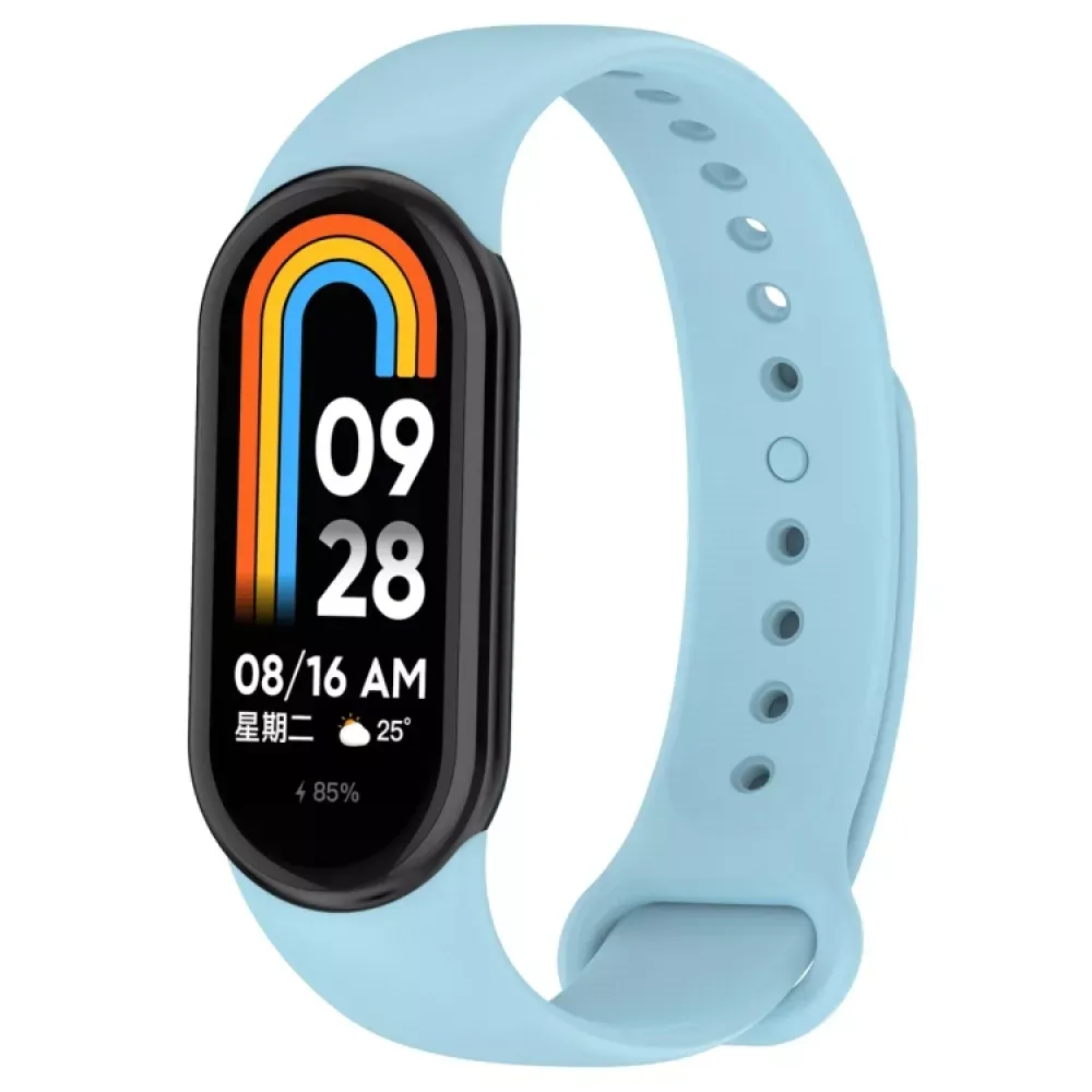 Ремінець Silicone Sport Band Xiaomi Mi Band 8 / 9 — Light Blue — фото 4