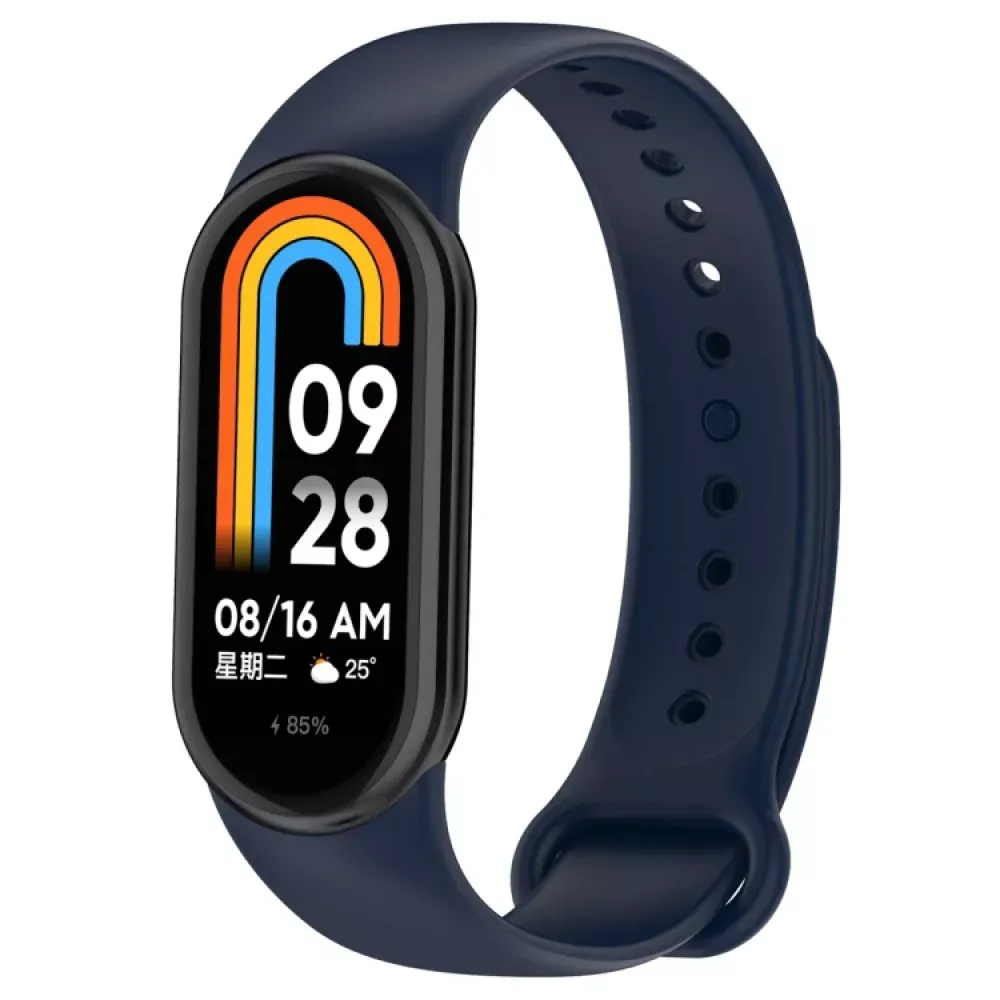 Ремінець Silicone Sport Band Xiaomi Mi Band 8 / 9 — Midnight Blue — фото 4