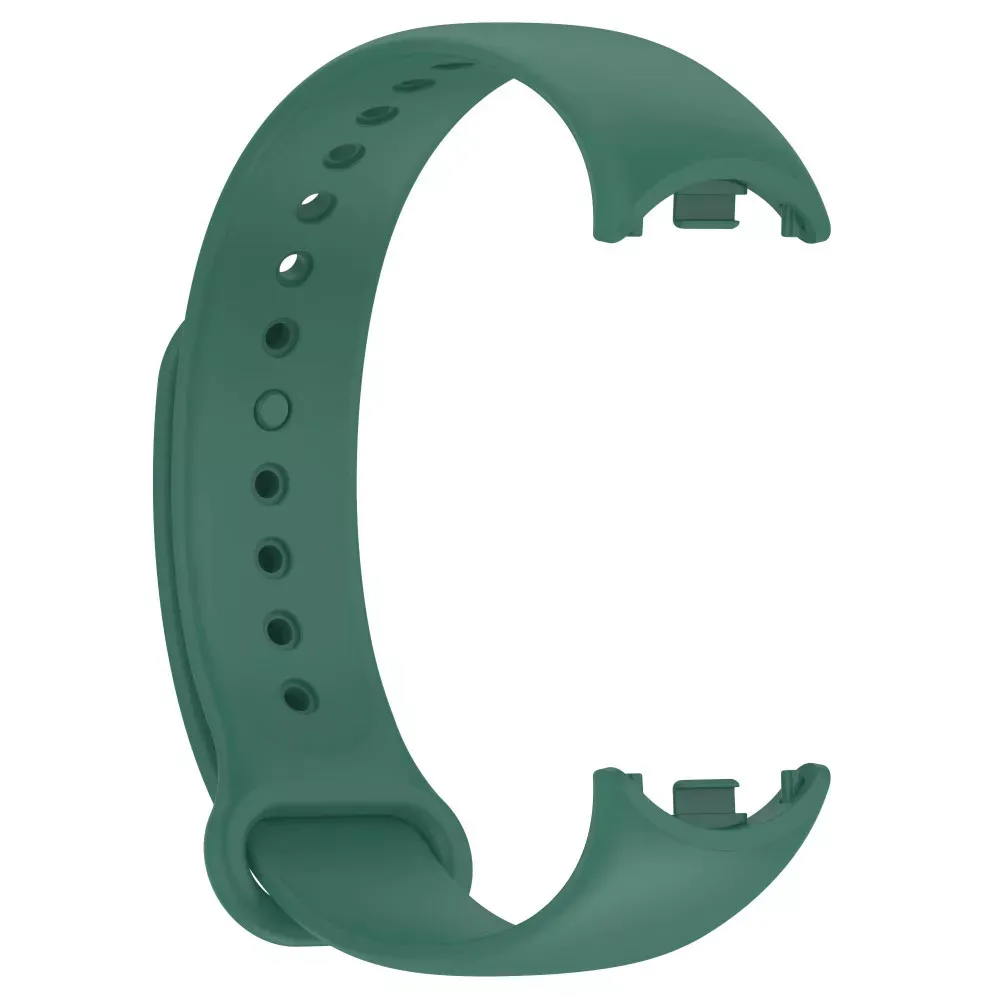 Ремінець Silicone Sport Band Xiaomi Mi Band 8 ; 9 — Pine Green — Различные Xiaomi Mi Band 8, Xiaomi Mi Band 9