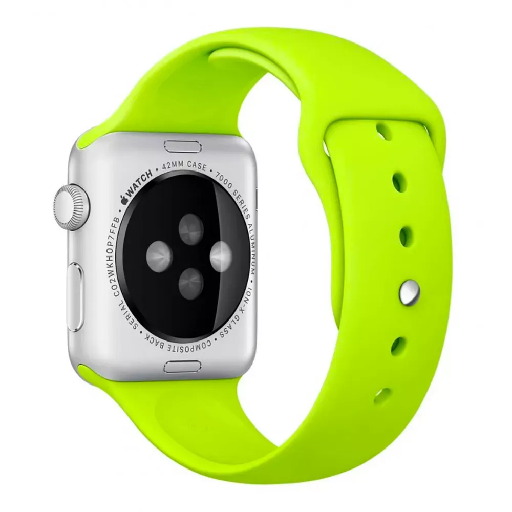 Ремінець Sport Band Apple Watch 38 mm 40 mm 41 mm — Fresh Orange — фото 36