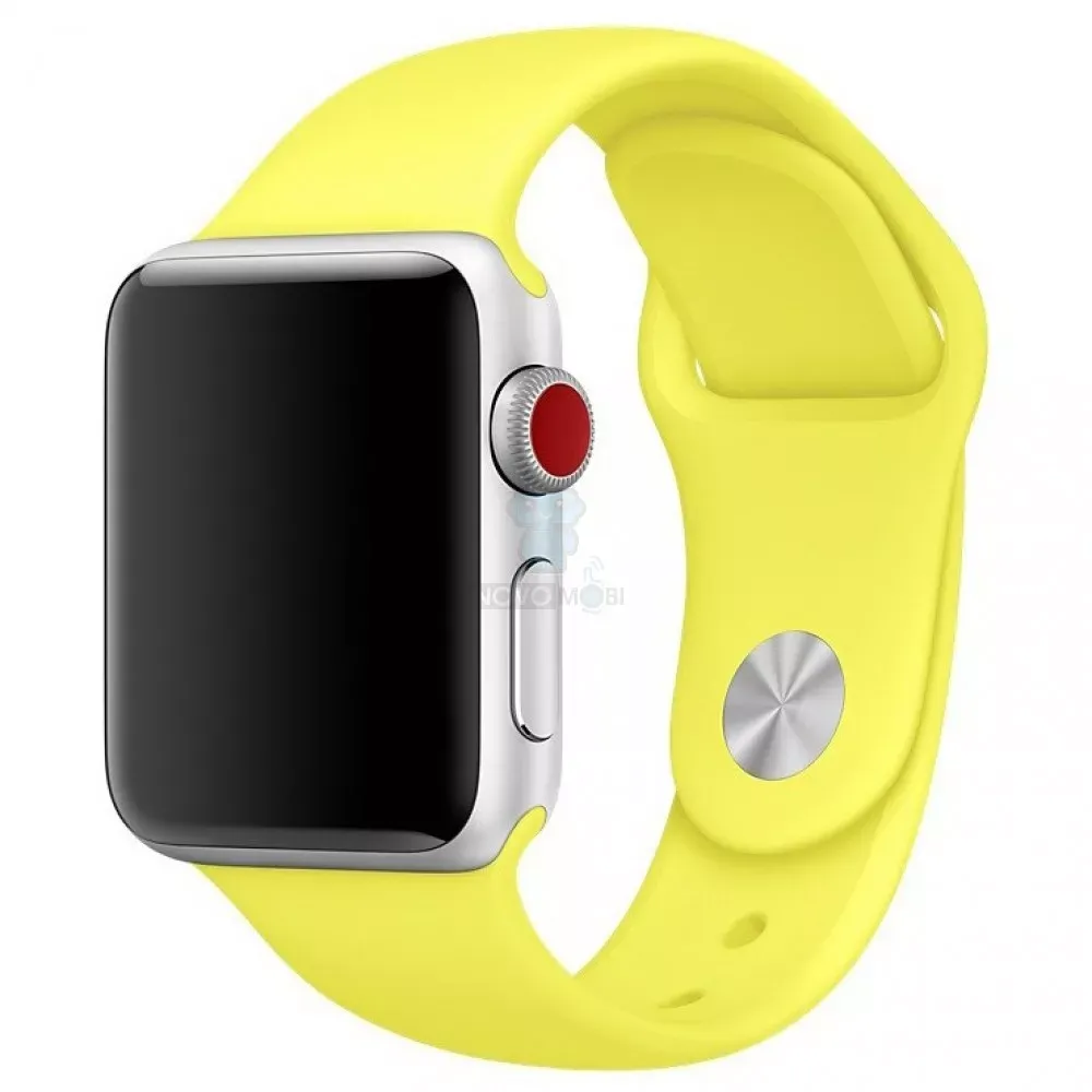 Ремінець Sport Band Apple Watch 38 mm 40 mm 41 mm — Fresh Orange — фото 42
