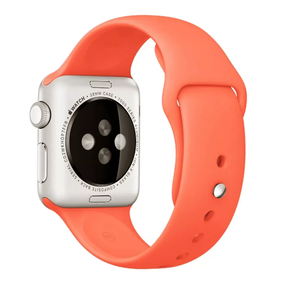 Ремінець Sport Band Apple Watch 38 mm 40 mm 41 mm — Fresh Orange — фото 48