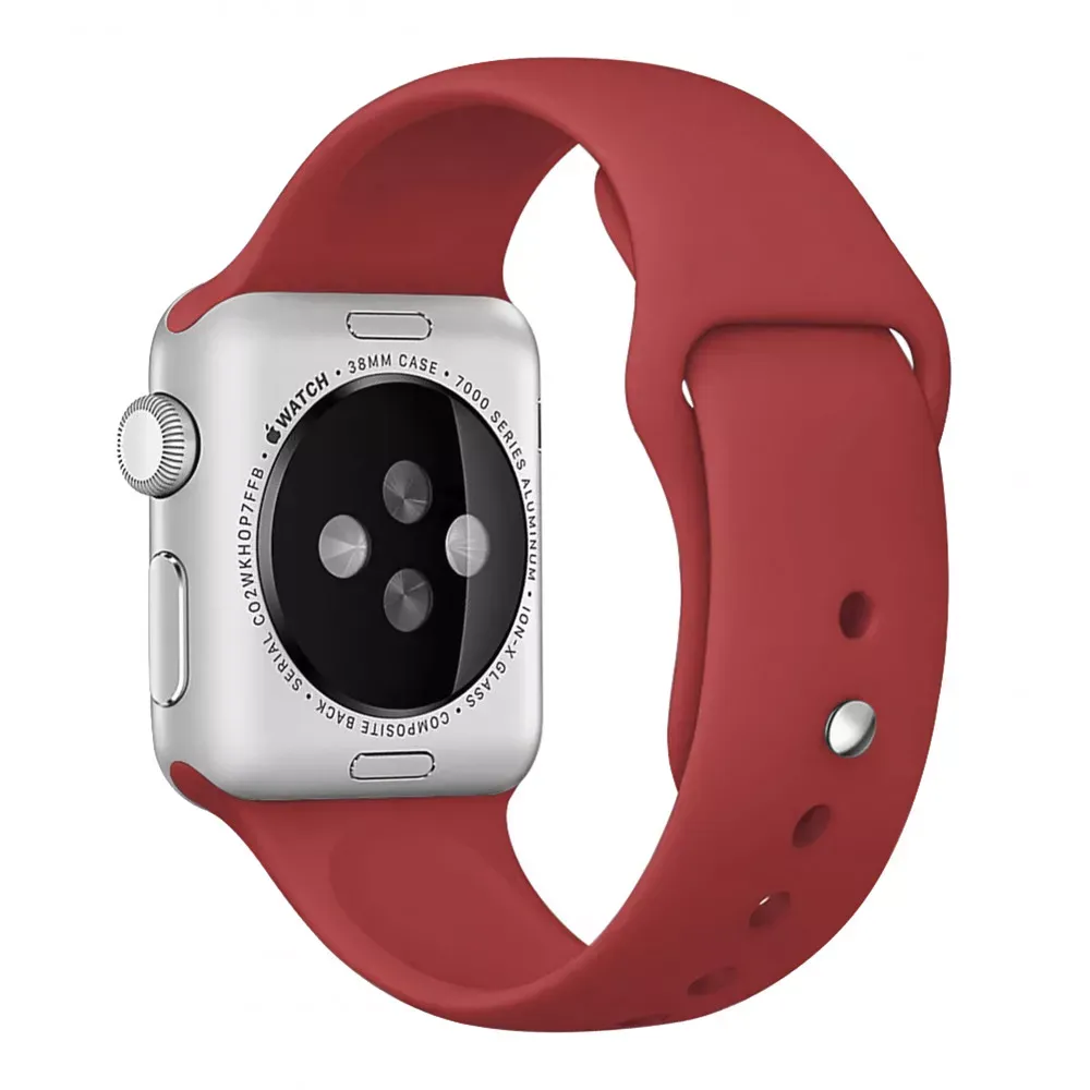Ремінець Sport Band Apple Watch 38 mm 40 mm 41 mm — Fresh Orange — фото 72