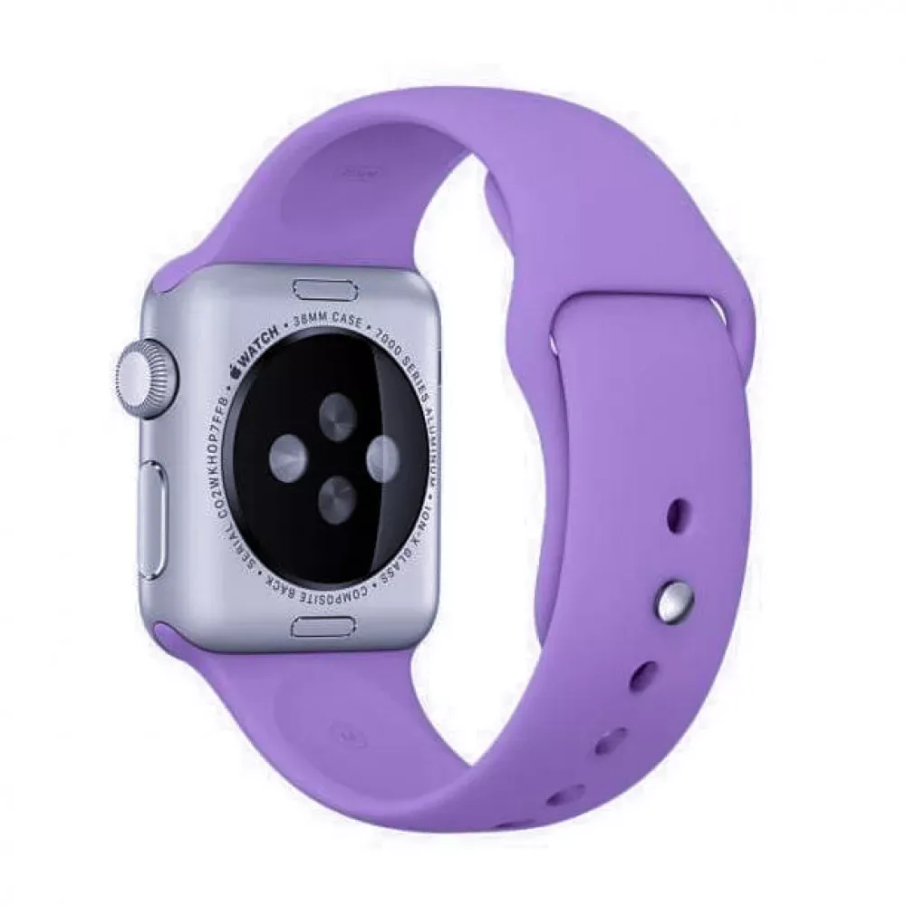 Ремінець Sport Band Apple Watch 38 mm 40 mm 41 mm — Lavander (41) — Различные Apple Watch Series 7 41 mm, Apple Watch Series 3 38 mm, Apple Watch Series 4 40 mm