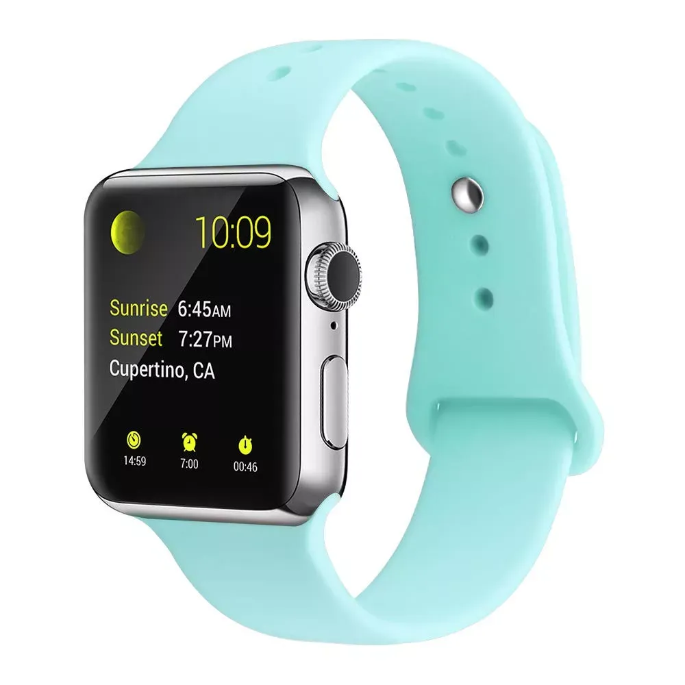 Ремінець Sport Band Apple Watch 38 mm 40 mm 41 mm — Light Green - фото 25