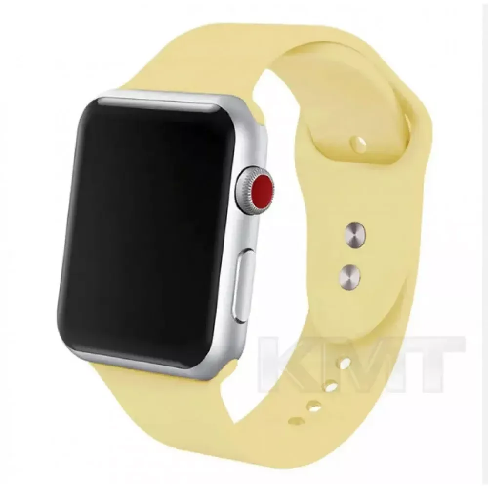 Ремінець Sport Band Apple Watch 42 mm 44 mm 45 mm 49 mm — Shine Yellow